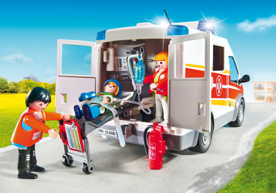 Ambulance playmobil 6685 leclerc