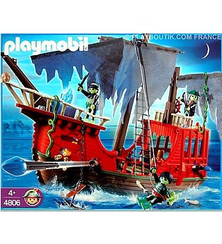 Playmobil bateau pirate camouflage