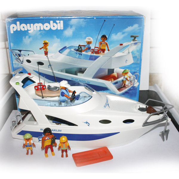 Bateau playmobil mer