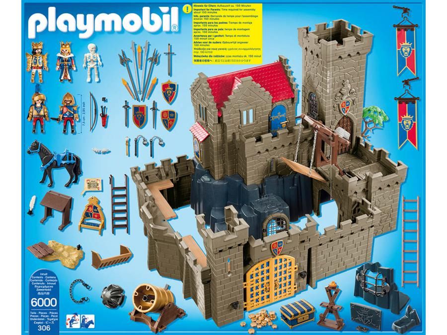 Playmobil chateau des chevaliers du lion imperial