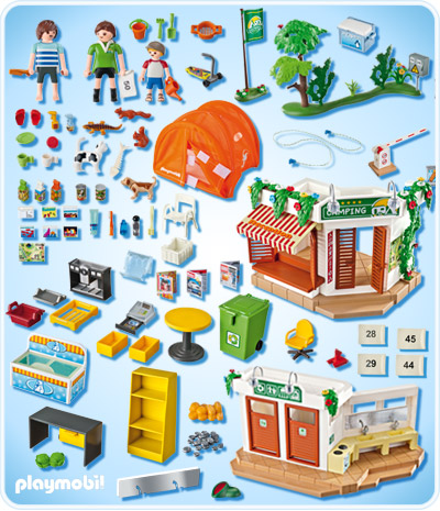 Playmobil summer fun grote camping