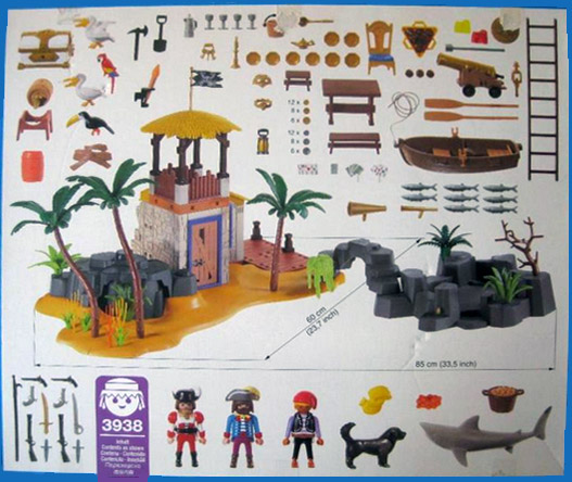 Playmobil pirate island 5134