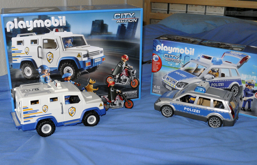 Playmobil city action geldtransporter