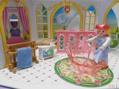 Playmobil salle de bain chateau