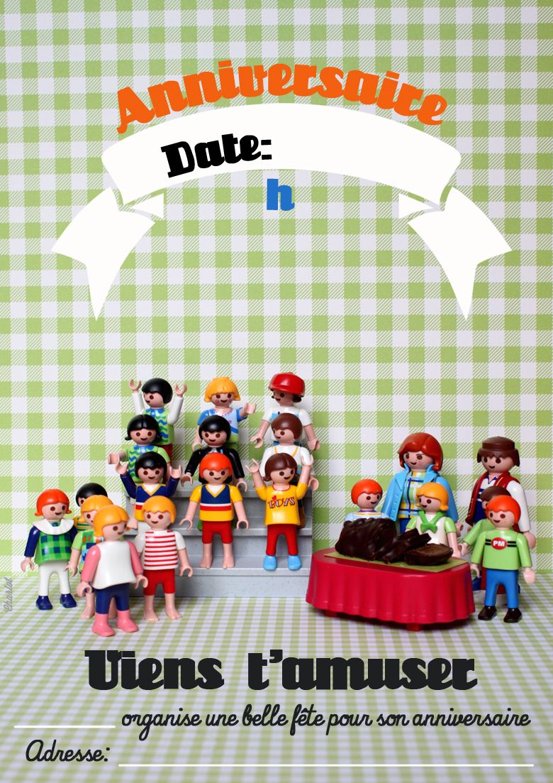Kit anniversaire playmobil princesse