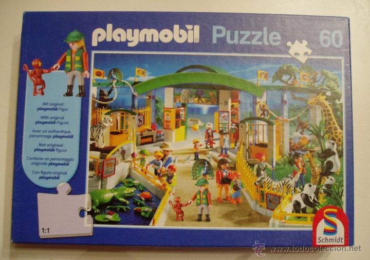Puzzle playmobil zoo