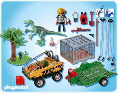 Playmobil dino expedition mit amphibienfahrzeug
