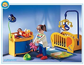 Playmobil chambre maison moderne