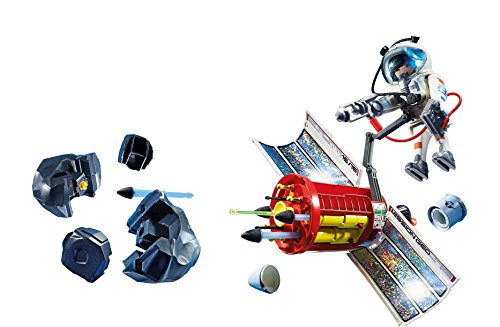 Playmobil city action space satellite meteoroid laser set