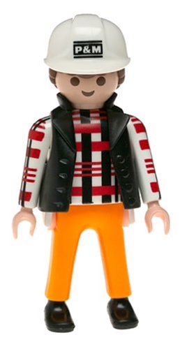Playmobil chantier figurine