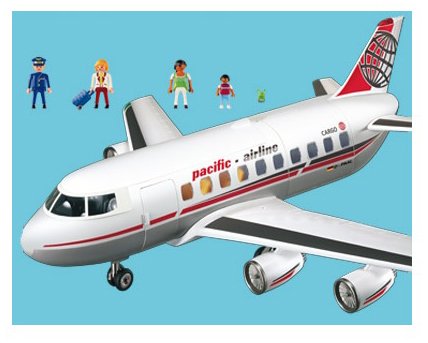 Playmobil aeroport avion