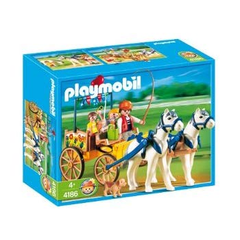 Playmobil 4189 centre équestre cavalier avec 4x4