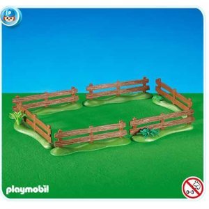 Playmobil enclos pour animaux