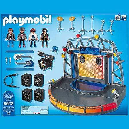 Playmobil city life rock band