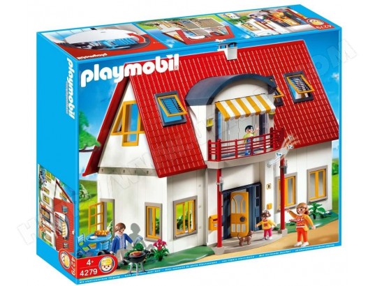 Maison dollhouse playmobil pas cher