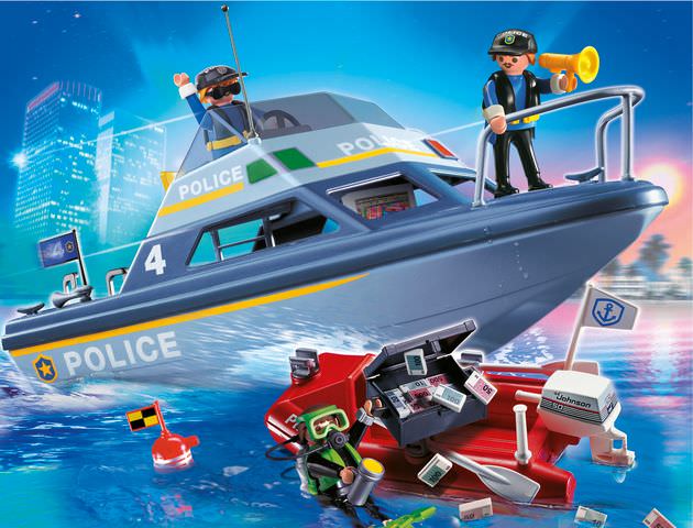 Playmobil police boot