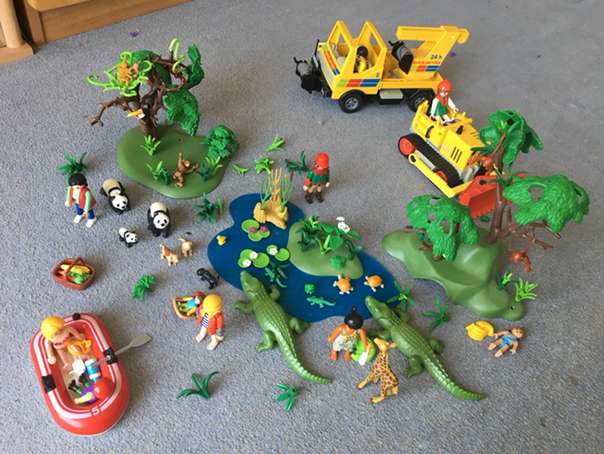 Playmobil zoo krokodile