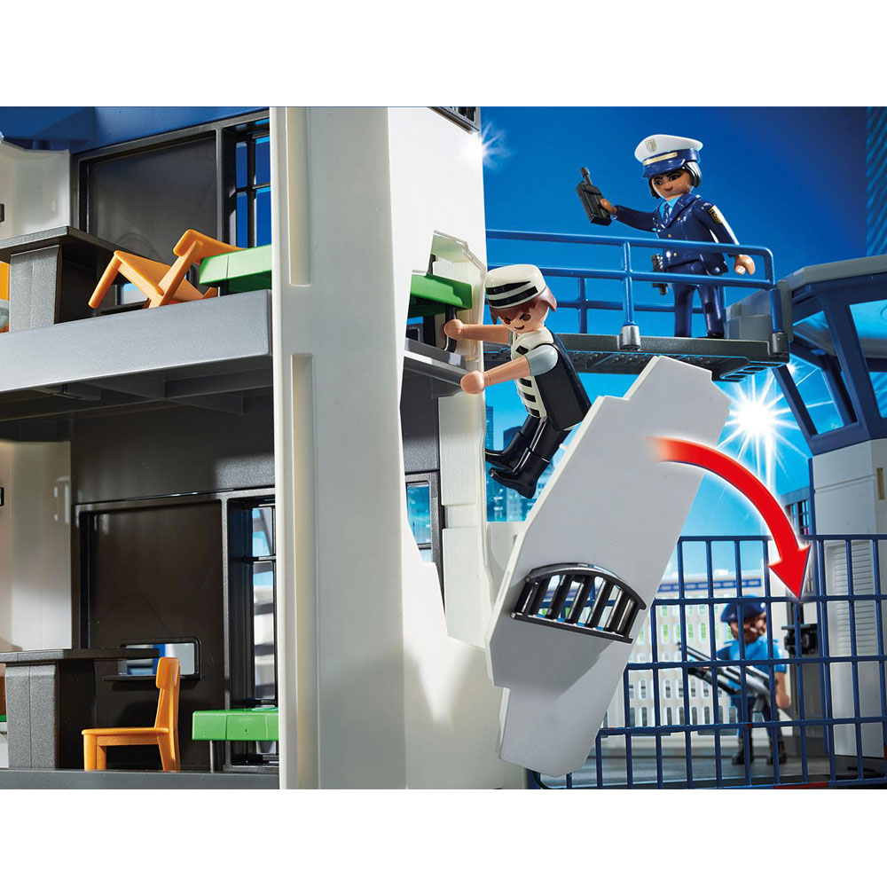 Playmobil - city action - delegacia de polícia - 6872 - sunny