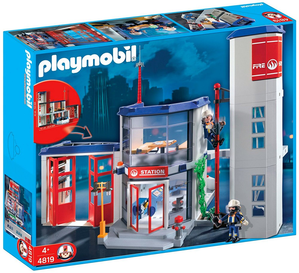 Playmobil station de pompiers n°5981