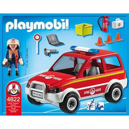 Playmobil voiture pompier 4822