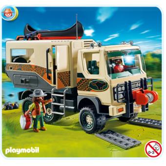 Camion explorateur playmobil
