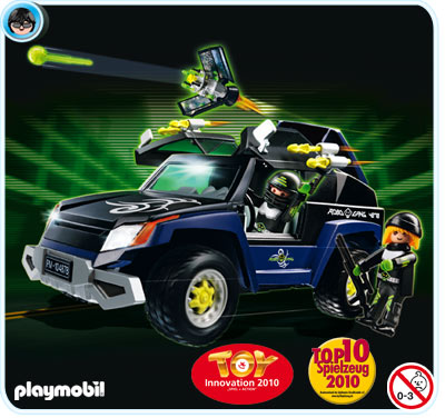 Playmobil secret agent car review