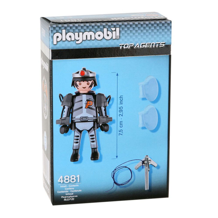 Vaisseau agent secret playmobil