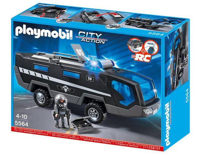 Playmobil city action tactical unit command vehicle