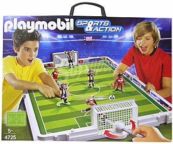 Playmobil sports & action set de fútbol maletín