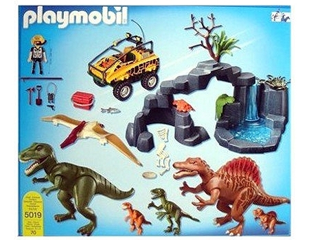 Playmobil dino truck