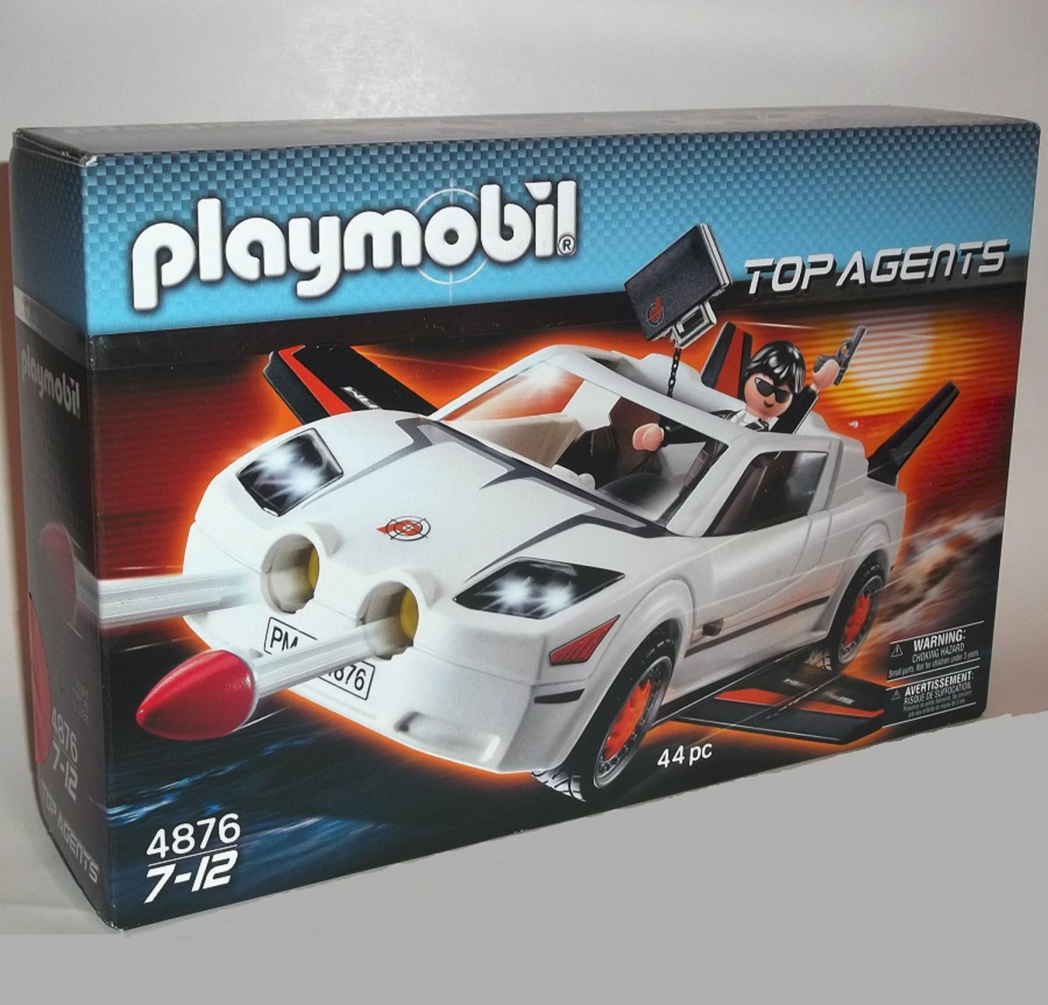Playmobil secret agent racer