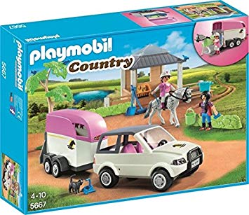 Playmobil avec chevaux