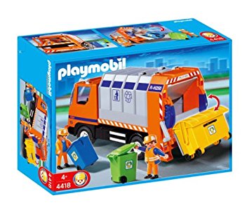 Playmobil - camion de recyclage ordures - 4418