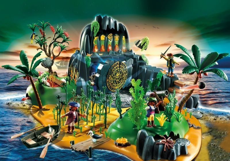 Playmobil pirate adventure island instructions