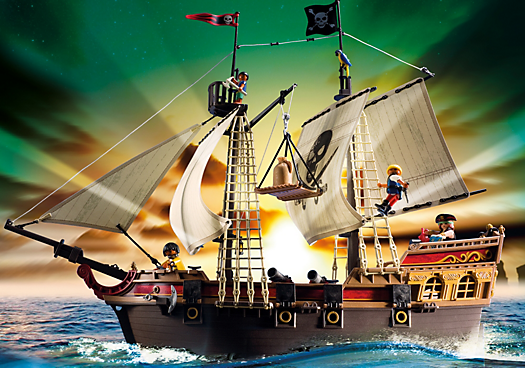 Playmobil pirate bateau 5135
