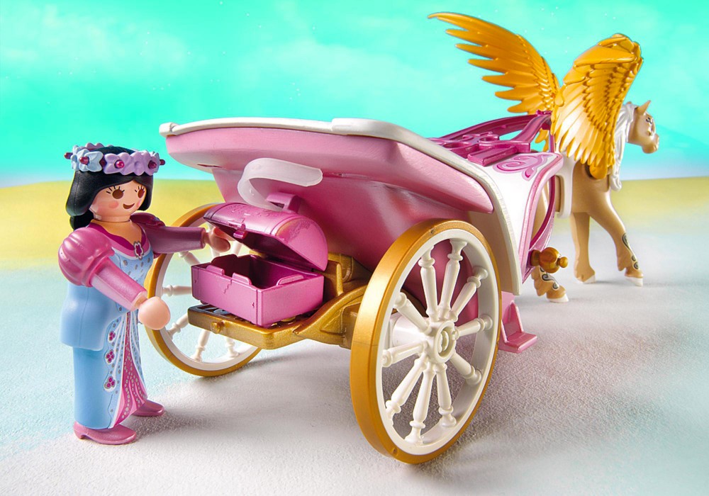 Playmobil cheval avec des ailes