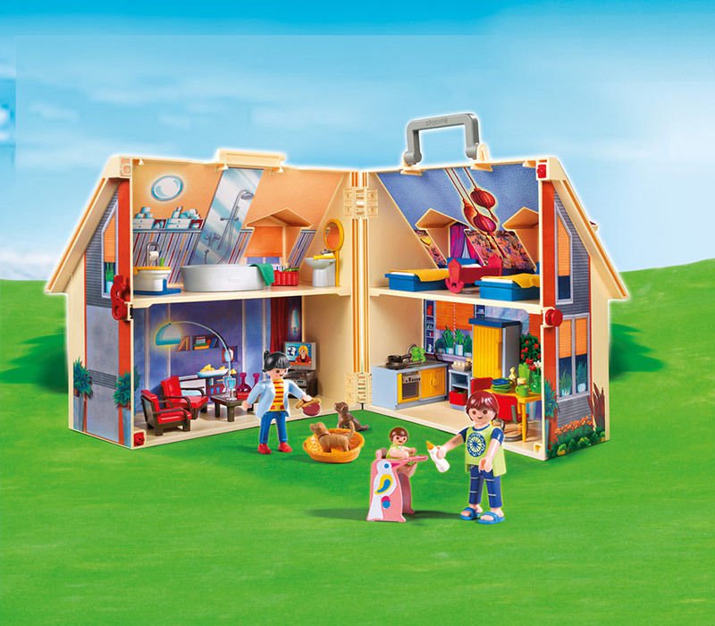 Playmobil commissariat transportable carrefour