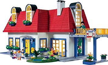 Playmobil veranda maison moderne