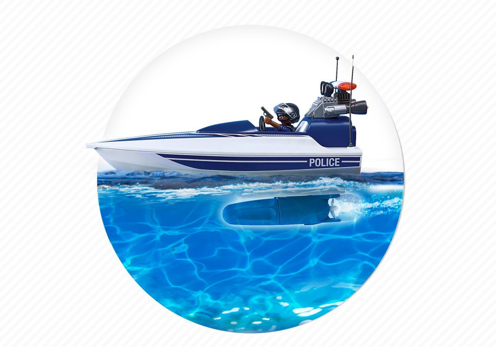 Playmobil police bateau 5187