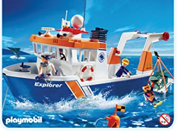 Bateau explorateur playmobil