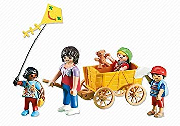 Playmobil - 6447 - maman avec bébé et enceinte