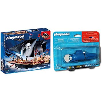 Playmobil pirate raiders ship uk