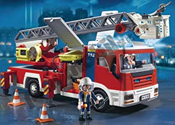 Camion de pompier en playmobil
