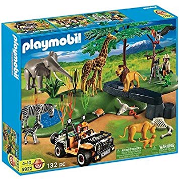 Playmobil safari jeep dino