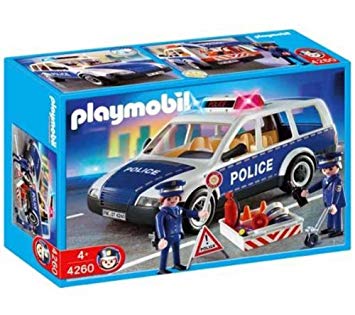 Playmobil voiture police pas cher