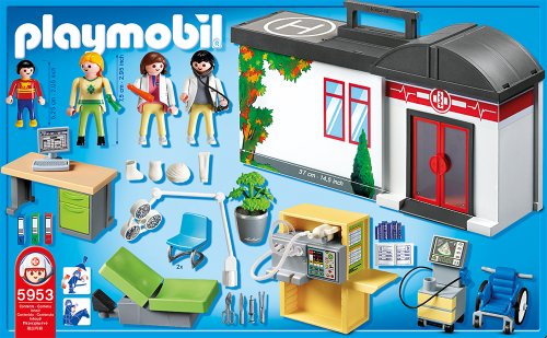 Playmobil hopital pediatrique amazon