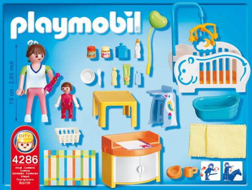 Playmobil chambre bébé