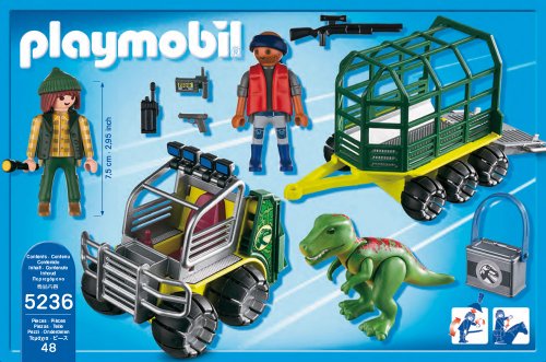 Playmobil dino käfig