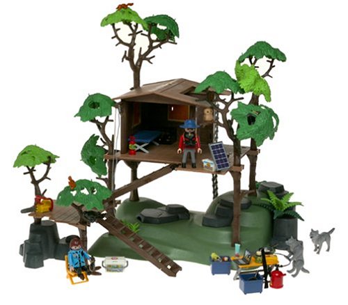 Playmobil aventuriers campement