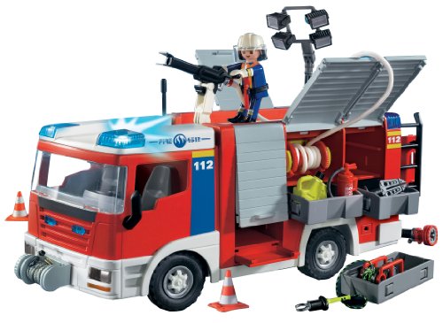 Playmobil camion de pompier 4821